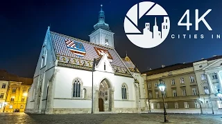 Zagreb 4K Stock Footage